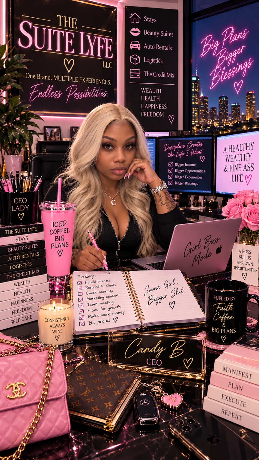 Candy B, CEO of The Credit Mix